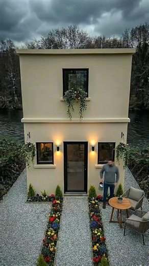 Riverside Ruin to Modern Glass House #home #tinyhouse #glass