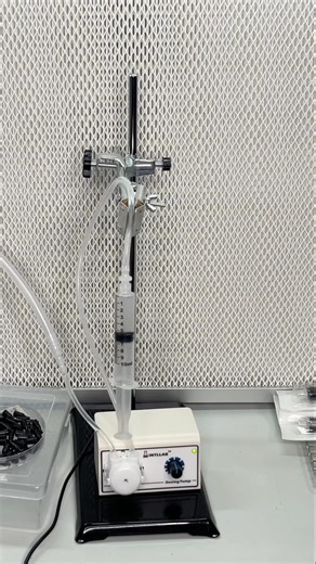 DIY Sterile Peristaltic Liquid Transfer #shortsfeed #science #biology #diy #hobby #laboratory #viral