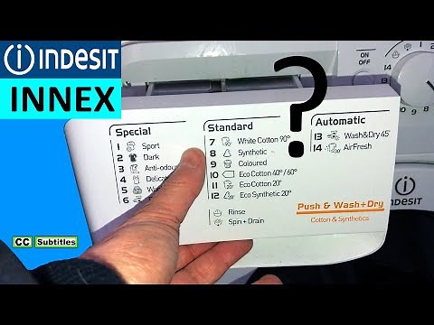 Indesit Innex Washing Machine Detergent Drawer Compartments & What goes Where
