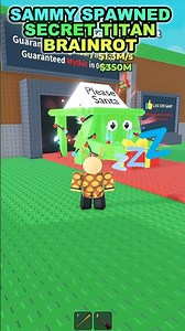 I FOUND TITAN PRESENT AND LUCKY BLOCK #stealabrainrot #roblox #funny #usa