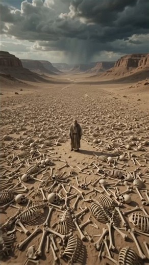 Ezekiel Prophesies to the Dry Bones | The Valley of Dry Bones Comes to Life