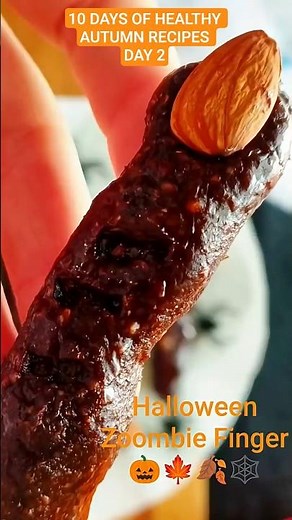 Don't Be Scared! Healthy Halloween Zombie Finger Snacks 🎃