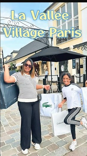 Luxury Shopping Paradise at La Vallée Village 🇫🇷🛍️ | Paris Outlet Tour