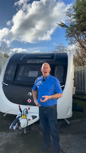 8ft Wide Island Bed Motor Mover Solar! Stop looking, you’ve found the one. 🤩 We were genuinely delighted when this nearly new 2023 Swift Charisma 580 Grande arrived! This caravan gives you the ultimate in touring comfort, combining the extra living space of an 8ft-wide body with a massive spec list. It features the layout everyone wants: a Transverse Island Bed and a full-width end washroom. Plus, this example comes fully loaded with the essentials already fitted:Powrtouch Evolution Motor Mover