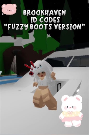 Brookhaven ID Codes for Fuzzy Boots in Roblox