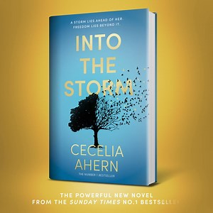Introducing the stunning cover for #IntotheStorm 🌧️ One night. One moment. One chance to be free. Will Enya find courage to tell her story? What do you think of the cover? Into the Storm is out in October: smarturl.it/IntotheStorm | Cecelia Ahern