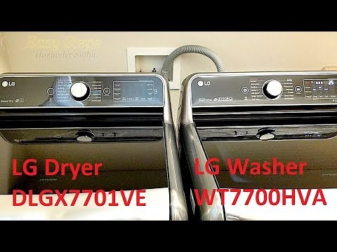 SOLVED - How To Hook Up A Gas Dryer | Quick Overview LG Washer & Dryer Sets