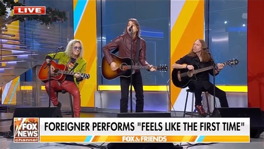foreignerlive on Instagram: "Thanks for having us again @foxandfriends!"