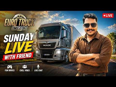 RTM உடன் ஒரு நீண்ட பயணம் Euro Truck Simulator 2 @RTMGAMER1155