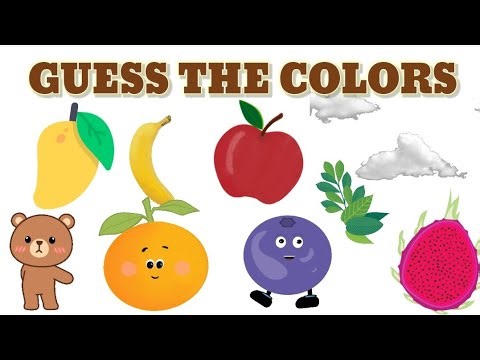 Guess the Color Game 🌈 | Fun Learning Video for Kids | Colors for Children