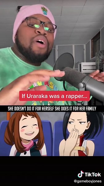 If Uraraka was a rapper 🤔 #uravity #uraraka #mha #myheroacademia #fyp | uraraka edit