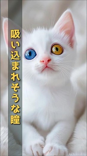 吸い込まれそうな瞳。世界で最も美しい猫の秘密