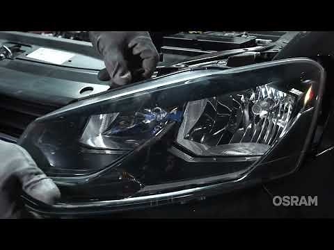 Installation Ampoules LED homologuées H7 LED OSRAM VW Polo