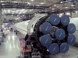 Take a tour of a SpaceX rocket factory, courtesy of Elon Musk