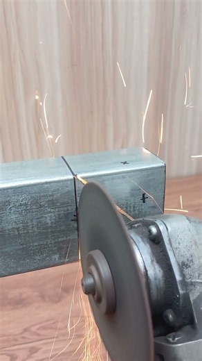 Quick trick for capping the ends of hollow sections #welding #trick #welder