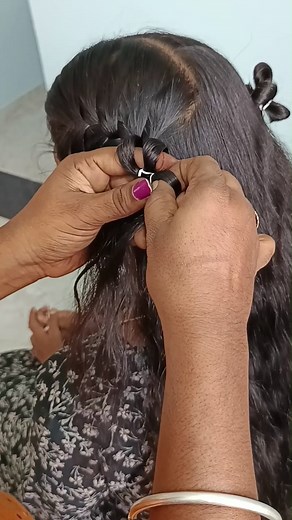 1.3M views · 5.1K reactions | Trending Flower hair trick Beautiful &...