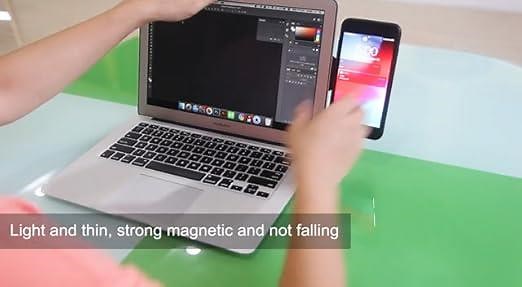 Phone stand with computer