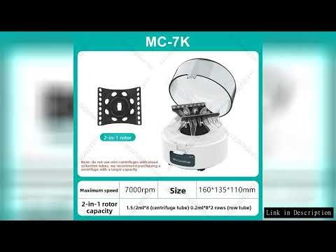 Mini centrifuge, small digital display high-speed handheld cgf variable speed separator, low-speed d