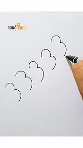 134K views · 1.3K reactions | Cute drawing ❤️ #drawing #art #easydrawing #number | Rong Pencil | Facebook