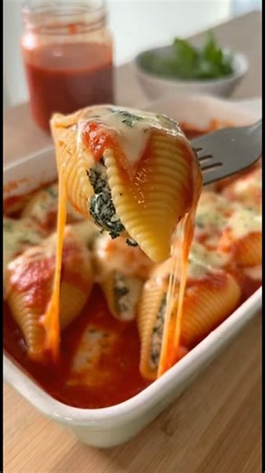 Stuffed shells recipe #StuffedShells #PastaLovers #ItalianCuisine #ComfortFood #HomeCooking #RecipeOfTheDay #Foodie #DeliciousDishes #EasyRecipes #DinnerInspiration | Wow Cookings