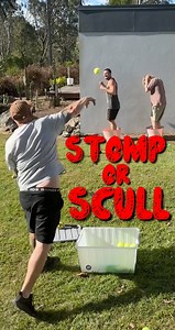 268K views · 8.5K reactions | Stomp Or Scull! Mini Game! We must crush as many grapes as we can while out powerful mate, Luke, throws a range of projectiles at our ribs. This was an incredibly upsetting day. #MartyAndMichael #MiniGame #Wine | University of Marcheal | Facebook