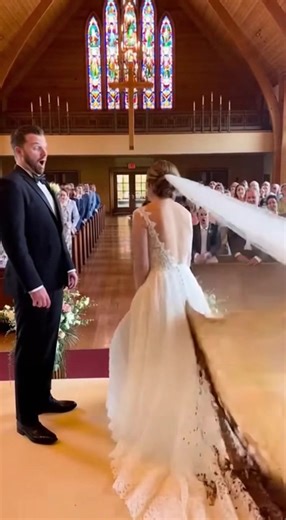 Wedding Dress Disaster Causes Panic at Ceremony