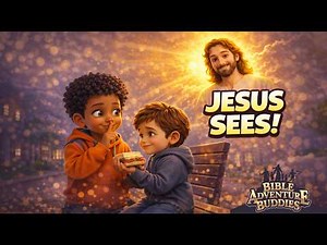 Jesus Says God Sees Your SECRET Kindness! (Matthew 6:1-4) | Animated Bible Story for Kids