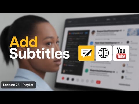 How to Add Subtitles & Captions on YouTube | Boost SEO & Reach