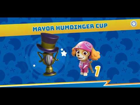 PAW Patrol Rescue Wheels: Championship | PUP Cups Gameplay - Mayor Humdinger cup (2 of 3)