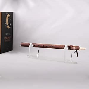 Wanlian Desktop Flute Display Stand - Acrylic Indian Flute Stand (Transparent)
