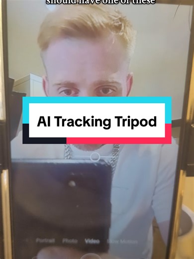 AI Tracking Tripod – Your Personal Cameraman Create smooth, hands-free videos with the AI Tracking Tripod. Its 360° auto-rotation and smart face/body tracking keep you perfectly in frame for TikToks, livestreams, workouts, and more. Key Benefits: 🎥 AI Auto-Tracking – Always stay centered 🔄 360° Rotation – Capture every angle 📱 Perfect for Creators – TikTok, Reels, vlogs & lives ⚡ Easy Setup – No remote, no hassle Go hands-free. Stay in frame. Create like a pro.