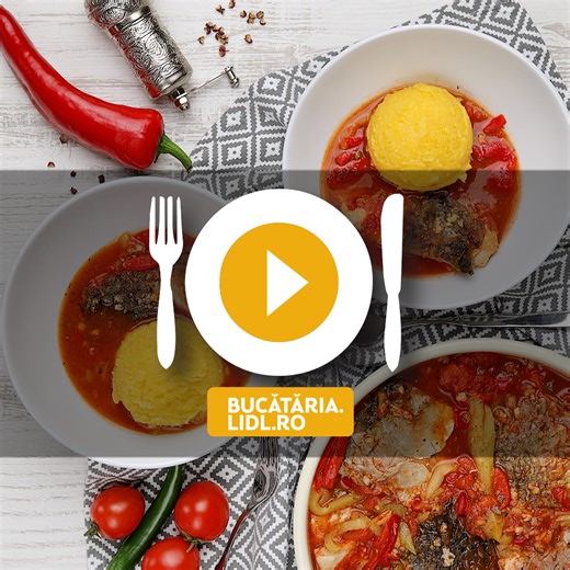 532K views · 1.1K reactions | Duminică e dezlegare la pește, iar saramura din #BucatariaLidl e alegerea perfectă pentru o masă gustoasă în postul Paștelui.  Aromată, simplă și plină de savoare.  Descoperă rețeta aici  https://bit.ly/4jvrLwH. | Lidl Romania | Facebook