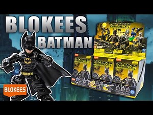 Blokees DC Defender BATMAN model kits (These are kinda weird?) - LIVE BUILD