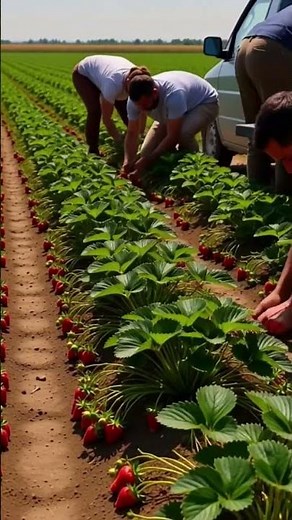 Strawberry Harvesting