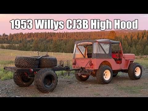 The Story of Red - A 1953 Willys CJ-3B High Hood