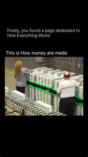 How Everything Works on Instagram: "Paper money isn’t just printed like a regular sheet of paper it’s carefully manufactured using a precise, secure process. It begins with a special blend of cotton and linen fibers, making banknotes stronger and more durable than normal paper. The designs are printed in multiple stages using advanced techniques like intaglio printing, which creates raised textures you can feel, and offset printing for fine details. Security features such as watermarks, color-sh