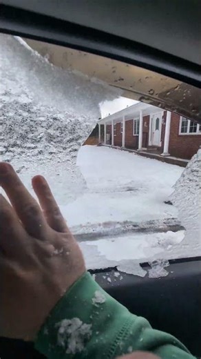 ASMR satisfying ice window break #shorts #asmr #satisfying #shortvideo
