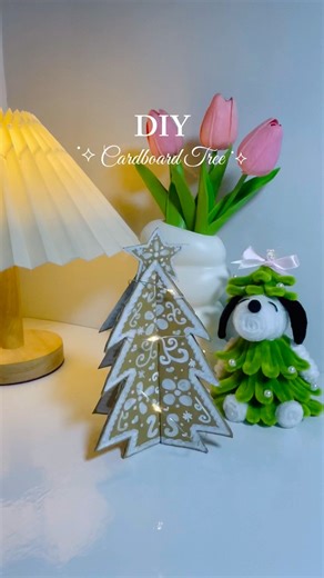 Cardboard tree.💚 #diy