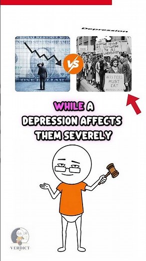 How bad is the economy really? Recession vs Depression #finance #economy