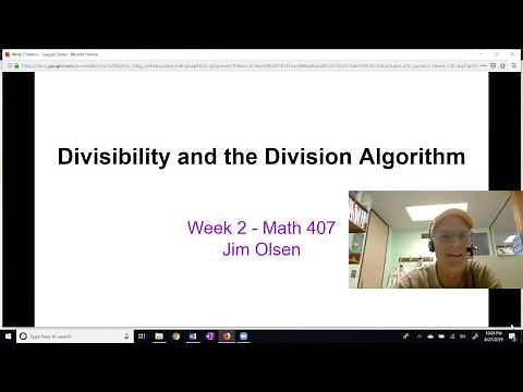 Divisibility and the Division Algorithm