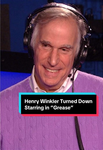 Henry Winkler Refused Role in Grease Movie