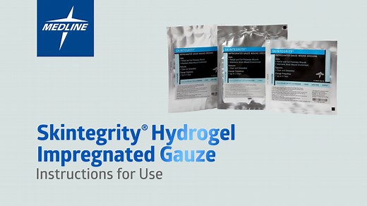 Skintegrity Hydrogel Impregnated Gauze: Instructions for Use