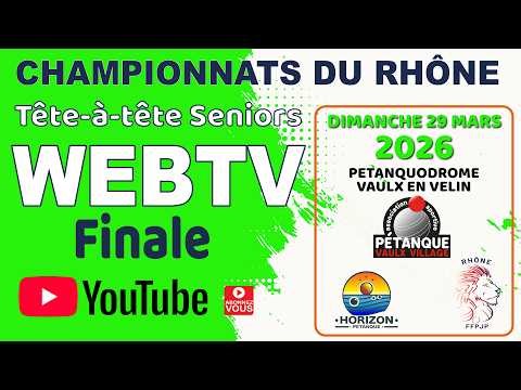 🔴 LIVE – Bonetto VS Sarrio - Final - Rhône Championship Head to Head | Petanque 2026 |