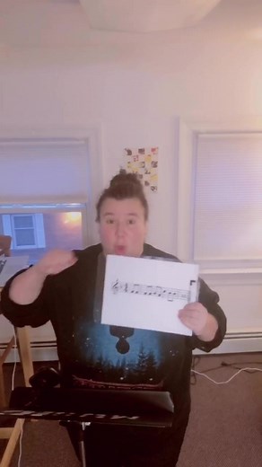 Choir teachers can never just play your part for you on the piano... #choirkid #chorus #teachersoftiktok #music #teachers #choir