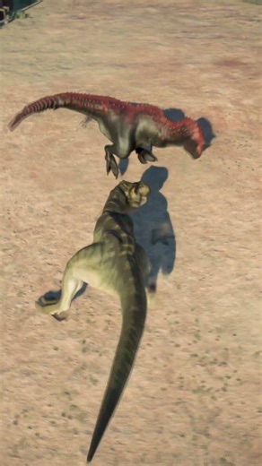 Carnotaurus Disney Demon VS Trex Bull #dinosaur #jurassicworld #jurassicpark #jwe2 #dinosaurs #dino