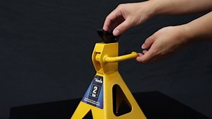 TONDA Jack Stands, 2 Ton 4,000 lb, Heavy Duty Steel Car Lifting Stand for Sedan SUV Coupe, Yellow, 1 Pair