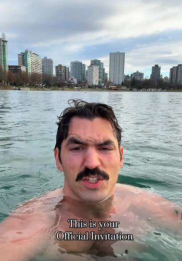 SwimTok: Polar Bear Swim in Vancouver Canada
