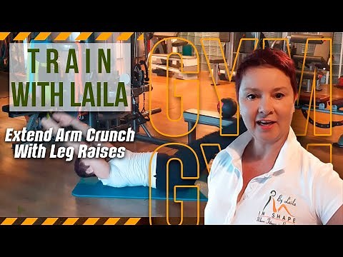 How to do Extended Arm Crunch with Leg Raises