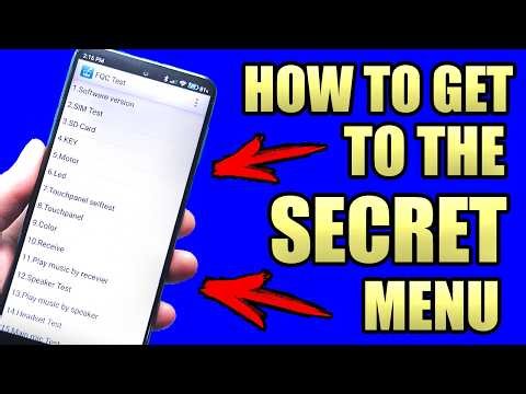 How to GET INTO THE HIDDEN ENGINEERING MENU OF THE PHONE and MAKE A CHECK
