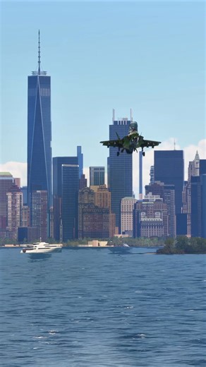 10K views · 164 reactions | Amazing F-35B Hover landing on Aircraft Carrier in New York | IronGaming | Facebook